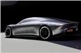 Mercedes-Benz Vision AMG concept rear quarter